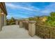 This balcony offers beautiful mountain and landscape views, perfect for relaxing in this outdoor space at 2900 Valvent Ct, Henderson, NV 89044