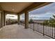 Spacious covered balcony offers stunning views of the landscape and mountains, perfect for outdoor enjoyment at 2900 Valvent Ct, Henderson, NV 89044