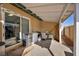 Backyard patio with a covered area, offering space for outdoor dining and relaxation at 301 E Van Wagenen St, Henderson, NV 89015