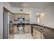 Traditional kitchen featuring stainless steel appliances and marble countertops at 3400 Cabana Dr # 1068, Las Vegas, NV 89122