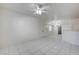 Spacious living room with doors providing access to the outdoors at 3400 Cabana Dr # 1068, Las Vegas, NV 89122