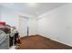 Bedroom featuring carpet and two doors at 4323 E Twain Ave, Las Vegas, NV 89121
