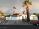 Charming single-story home featuring a spacious driveway and beautiful landscaping at 4461 Greenhill Dr, Las Vegas, NV 89121