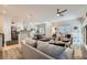 Cozy living room offering modern decor, an open layout, and lots of natural light at 4521 Bell Cord Ave # 103, North Las Vegas, NV 89031