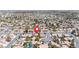 Aerial view highlighting the location of a single-Gathering home in a lush residential neighborhood at 4521 Crimson Leaf Dr, Las Vegas, NV 89130
