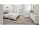 Bright, airy bedroom with a large bed, lots of light, and minimalist decor at 4521 Crimson Leaf Dr, Las Vegas, NV 89130
