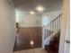 Inviting living room with gleaming floors, staircase, and plenty of natural light at 523 Cabis Bay St, Las Vegas, NV 89178