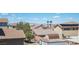 Backyard with privacy walls, beautiful plants and views of the mountains in the distance at 54 Blue Fountain Ct, Henderson, NV 89012