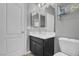 Bathroom featuring a single sink vanity at 6567 American Eagle Ave, Las Vegas, NV 89131