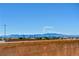 City and mountain views seen from the brick-walled backyard, providing a private retreat at 6622 Colorado Spruce St, Las Vegas, NV 89149