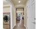 Bright hallway view showcases the home's open floor plan and desirable flow at 6726 Glissando Ct, Las Vegas, NV 89139