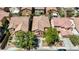 Aerial shot of the property showing its location within a quiet residential neighborhood at 7042 Grand Junction Ave, Las Vegas, NV 89179