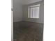 Bedroom featuring carpet, a window with blinds, and neutral paint at 7300 Pirates Cove Rd # 2025, Las Vegas, NV 89145