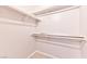 Spacious walk-in closet featuring shelving and racks for optimal storage and organization at 7885 W Flamingo Rd # 1016, Las Vegas, NV 89147