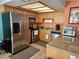 Well-equipped kitchen with stainless steel appliances, granite countertops, and ample cabinet space at 8410 Eldora Ave # 1053, Las Vegas, NV 89117