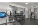 Bright gym featuring free weights, weight machines, and space for personal training at 900 Las Vegas Blvd # 715, Las Vegas, NV 89101