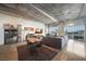 Bright open floor plan with modern finishes, polished concrete floors, and floor to ceiling windows with city views at 900 Las Vegas Blvd # 715, Las Vegas, NV 89101