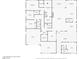 Detailed floor plan showcasing the layout of the home's rooms, including bedrooms, bathrooms, kitchen, living room, and garage at 10048 Copper Edge Rd, Las Vegas, NV 89148