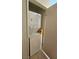 Convenient laundry closet featuring stacked washer and dryer units at 1128 Willow Tree Dr # C, Las Vegas, NV 89128
