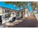 A view of the backyard and screened porch at 2086 Angel Falls Dr, Henderson, NV 89074