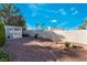 The backyard has low-maintenance desert landscaping and a privacy wall at 2086 Angel Falls Dr, Henderson, NV 89074