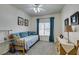 Cozy bedroom with daybed, with a desk and dresser at 2114 High Mesa Dr, Henderson, NV 89012