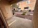 Cozy back patio offers a private outdoor space to relax and entertain at 2123 Sleepy Ct, Las Vegas, NV 89106
