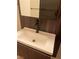 Close up of modern bathroom featuring stylish vanity, sink, and fixtures at 2151 Hussium Hills St # 207, Las Vegas, NV 89108