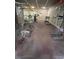 The community gym has multiple treadmills, weights and machines for exercising at 2151 Hussium Hills St # 207, Las Vegas, NV 89108