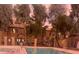 Great shot of the large community pool in a quaint setting at 2151 Hussium Hills St # 207, Las Vegas, NV 89108