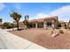 Single story home featuring desert landscaping, and a spacious 2-car garage at 2913 Hawksdale Dr, Las Vegas, NV 89134