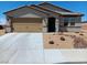 Charming single-story home with a low maintenance desert landscaped front yard and neutral-toned exterior at 3862 E Summit Ave, Pahrump, NV 89061