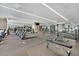 Bright gym featuring treadmills, weight machines, and free weights for residents at 4381 W Flamingo Rd # 1101, Las Vegas, NV 89103