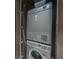 Efficient stacked washer and dryer unit in a compact space, providing convenience and functionality for laundry needs at 4381 W Flamingo Rd # 1101, Las Vegas, NV 89103