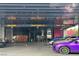 Luxury hotel valet and check-in area featuring modern signage, multiple vehicle lanes, and convenient guest services at 4381 W Flamingo Rd # 1101, Las Vegas, NV 89103