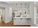 An open kitchen featuring new appliances and bright countertops at 4607 El Camino Cabos Dr, Las Vegas, NV 89147