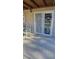 Covered patio with security door, outdoor seating at 4690 E California Ave, Las Vegas, NV 89104