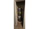 Water heater behind a closed door at 4690 E California Ave, Las Vegas, NV 89104