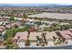 Aerial view of single-Gathering home in a neighborhood with desert landscaping at 5068 Rivedro St, Las Vegas, NV 89135