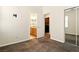 Bedroom with an adjoining bathroom and mirrored closet door at 5380 Flowing Spring St, Las Vegas, NV 89122