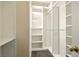 Customized walk-in closet offering ample shelving and storage solutions at 5380 Flowing Spring St, Las Vegas, NV 89122