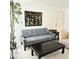 Cozy living room featuring contemporary furniture and stylish decor at 5415 W Harmon Ave # 2094, Las Vegas, NV 89103