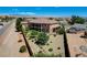 Aerial view of the property with expansive backyard landscaping and spacious outdoor living areas at 1182 Thomas Bay Cir, Logandale, NV 89021
