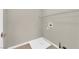 Laundry room with hookups and shelf at 125 Sharp Edge Ave, North Las Vegas, NV 89031