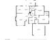 Detailed floor plan showcasing the layout of the home with labeled rooms and dimensions at 1520 Della Ct, Boulder City, NV 89005