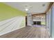 Bright sun room with a wall of sliding glass doors and access to the backyard at 1520 Della Ct, Boulder City, NV 89005