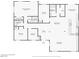 Detailed floor plan illustrating the layout of the home, including room dimensions and relationships at 1731 Sherwin Ln, Las Vegas, NV 89156
