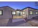 Home featuring a spacious front porch and updated exterior at 1731 Sherwin Ln, Las Vegas, NV 89156