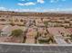 Beautiful aerial view of home in a well-maintained neighborhood at 2151 Bannerwood St, Henderson, NV 89044