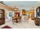Inviting kitchen and dining area with a table for four and access to the patio at 2151 Bannerwood St, Henderson, NV 89044